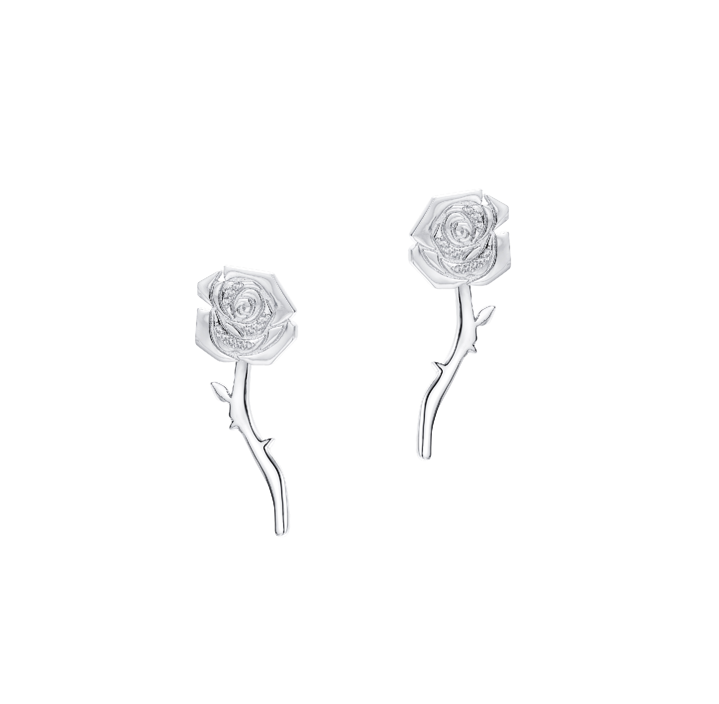 EAST EAR RING-ROSE