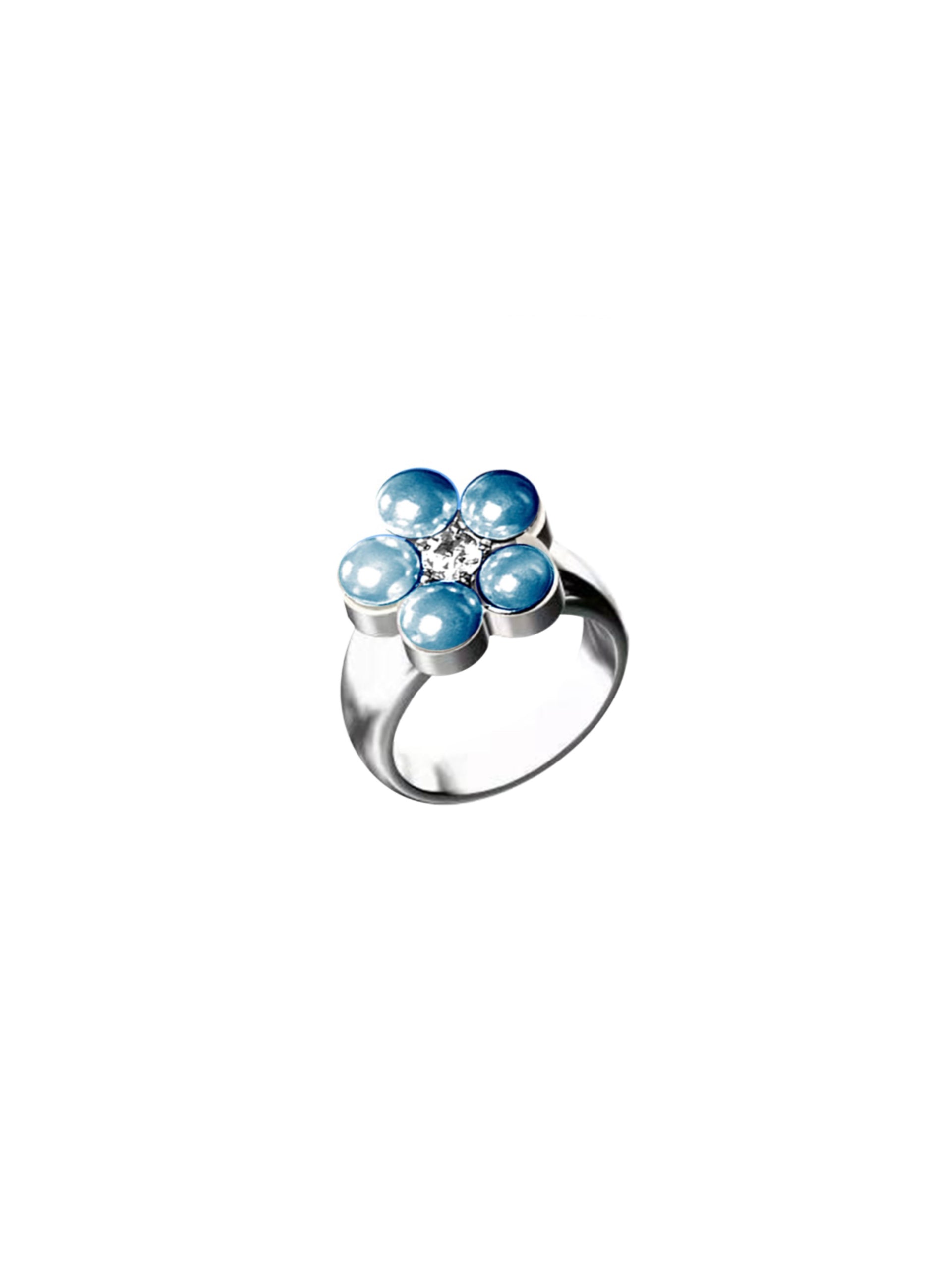 ICY RING - FLEUR 22 BLUE